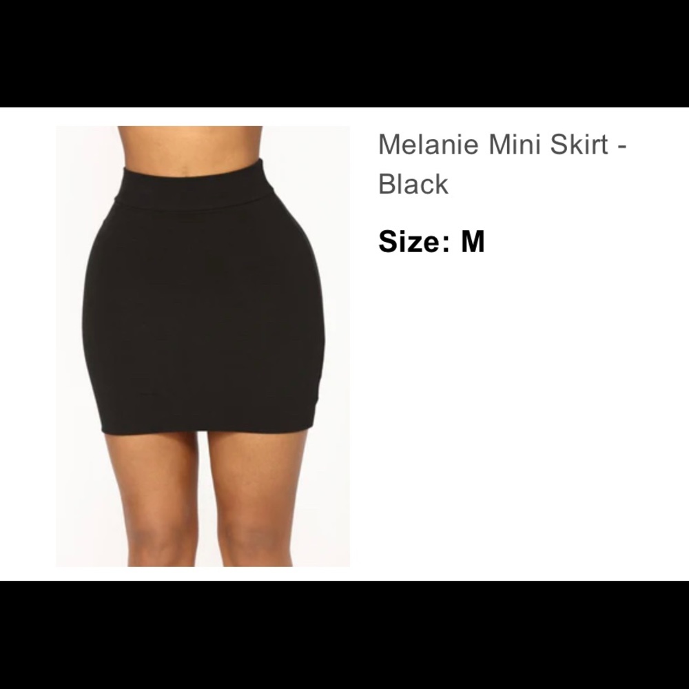 Fashion nova skirt